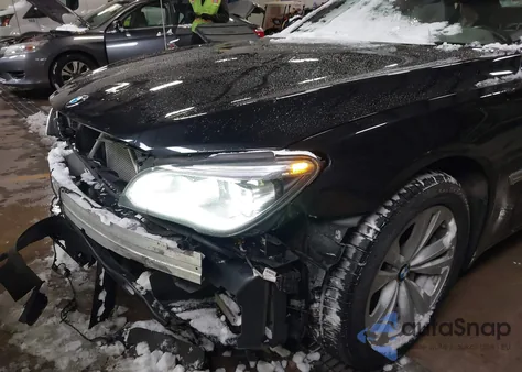 2013 BMW 740Li xDrive from USA, damaged, VIN WBAYF4C56DD127914